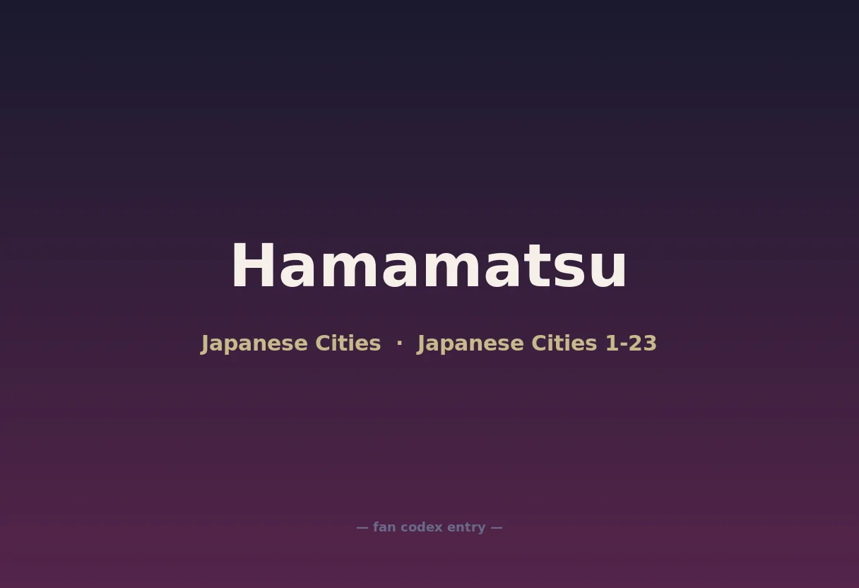 Hamamatsu