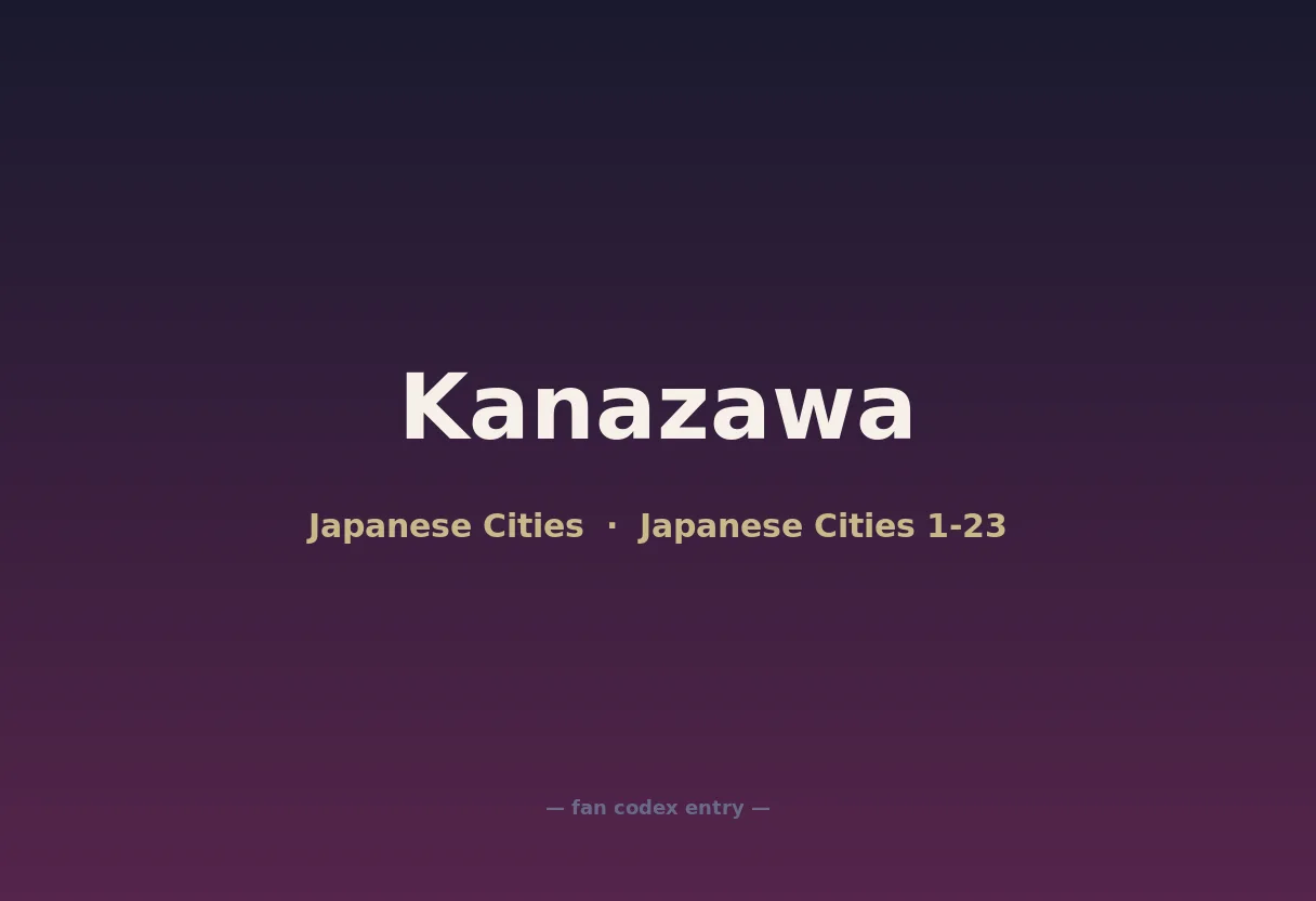 Kanazawa