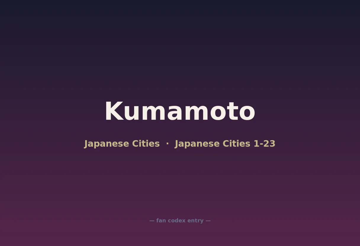 Kumamoto